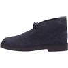 Clarks Polacco Pelle Uomo Blu Desert boot evo