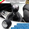 ESL POMELLO LEVA CAMBIO ALFA ROMEO MITO 5 MARCE IN SIMILPELLE E METALLO SPECIFICO