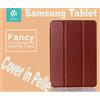 DEVIA Custodia in pelle per Tablet Samsung TabS2 8.0 T715 Marrone