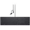 DELL KB525C tastiera Ufficio USB QWERTY Italiano Nero