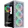 Kolink Observatory Lite Mesh Argb Midi Tower Gaming Case - White
