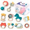 hahaland Sonaglio Neonato 0 3 6 9 Mesi 10 Pezzi Giochi Neonato 0-6 Mesi
