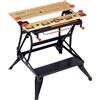BLACK+DECKER BLACK DECKER Workmate 825 Deluxe Banco da Lavoro a Doppia Altezza WM825 XJ