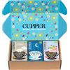 CUPPER Cofanetto Mix di Camomille Biologiche Camomilla e Pesca Snore&Peace e