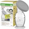 haakaa Tiralatte manuale con base di aspirazione e coperchio in silicone set da
