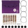KnitPro Symfonie Punte per ferri circolari intercambiabili Deluxe Set (3,50-8