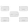 Set of 5 Copri Tosta Pane Coperchio Silicone Copertura Del Tostapane in