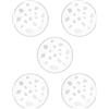 5 Pack Coperchio Del Secchio Popcorn Accessorio Secchiello Copertura Microonde