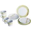 BRUNNER Set di stoviglie in melamina Esprit 16 pezzi per 4 persone