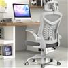 Magic Life Sedia da ufficio Bracciolo ribaltabile a 90° Sedia ergonomica per