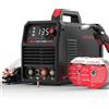 YESWELDER 135A Saldatrice MIG Senza Gas a Filo Continuo con 2 filo animato