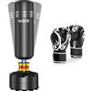 Dripex Sacco Boxe da Terra 175cm con Base Allenatore per Boxe Autoportante MMA