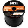 GO!elements GO elements Paracord da Corda Nylon 4mm Paracord 550 Originale Typ III Adatto
