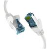 EFB-Elektronik RJ45 Patch Cable with CAT7 Raw Cable White 1.5 m