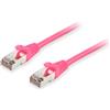 ‎equip Equip Patch Cable Cat6A U/UTP 2x RJ45 25.00 m Pink