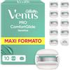 Gillette Venus Pro Comfortglide Sensitive Lamette Donna Confezione da 10 10