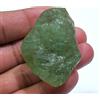 Pietra preziosa sfusa in fluorite verde grezza 288 Crt 50x36x24 mm di buona q...