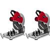 Einhell TC-MC 355 Troncatrice per metallo (220-240 V, 2300 W, disco Ø355xØ25.4x3.2 33, giri min. 4000, taglio max 100x100mm, inclinazione-15°+45°, serraggio max 230 mm, piano 460x260 mm)