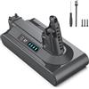 Keenstone Batteria per Dyson V10 SV12, 8000mAh Batteria di Ricambio Compatibile con Dyson V10 Cyclone, Absolute, Animal, Motorhead, Fluffy, Ricarica Rapida con Protezione Multipla