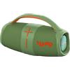 X JUMP XJ 120 Cassa Wireless Portatile Amplificata 40W, Alte Prestazioni, Funzione TWS, USB, AUX-IN, Microfono Incorporato, Speaker Wireless Resistente all'Acqua Waterproof IPX5, Verde