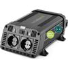 Technaxx Inverter per auto Technaxx con display LC da 12V a 230V - inverter per auto con 2x presa Schuko e 2x porta USB - potenza 1200W / 2400W (picco) - convertitore di tensione TE16
