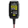 intAct ChargeBox - Caricabatterie per batterie da moto e scooter, 0,8 A, per batterie al litio da 6 V e 12 V, con funzione di ricarica di mantenimento e rianimazione