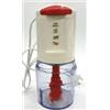 Cozary Tritatutto Elettrico 300W - 3-in-1 Robot da Cucina & Affetta Cipolle con Bicchiere Graduato 500ml, 2 Velocità, 4 Lame in Acciaio Inox, per Cipolle, Erbe, Carne - Bianco