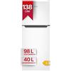 Amica DT 372 - Frigorifero congelatore 150 W, altezza 128 cm, colore: Bianco