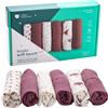Koala Babycare Mussole Neonato Cotone 100% 6 Pz 30x30cm Ideale come Regalo