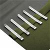 JUHONNZ Clip per orlo, 20 PCS Cucito Clip da Cucito metallo Clip mollette per cucito in