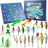 Mason Life Calendario dell'Avvento da pesca da uomo 2025 calendario per conto