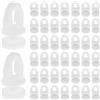 100 Pcs Fibbia Per Perlina Puleggia Tende Auto Accessori Binari Hardware