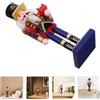 Statuetta Schiaccianoci Figurina Dello Decorazioni Per Le Vacanze Legno