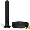 Bingfu Antenna 4G LTE 3G GSM Esterna Interna SMA TS9 5 dBi MIMO Cavo 3 m