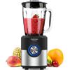 Taurus Amazing - Frullatore a caraffa JB1200XC | 1200W | 5 velocità + Turbo | Lame inox 6 lame | Caraffa in vetro 1,75L | Tritaghiaccio | LED | Lavabile in lavastoviglie