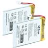 vhbw 2x Batteria per Sony Playstation3 PS3 DualShock 3 WiFi Controller 950mAh 3,7V