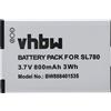 vhbw Batteria per Auerswald COMfortel M-520 M-720 M-710 800mAh 3,7V