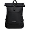 Invicta Zaino, ct Fold, Nero, Tasca Porta Pc e Tasca Porta Borraccia, Viaggio, Ufficio e Tempo Libero, a dulto, Ragazzi, Unisex
