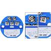 Trasmettitore industriale PT100 -50 a 200 C 4-20mA uscita 25g Leggero