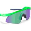 Oakley Hydra 9229 Green Speed Splatter + Prizm Jade Occhiali Da Sole Look Unico