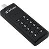 Verbatim Keypad Secure - Memoria USB-C 3.0 con tastierino d'accesso e crittograf