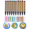 ANBOSE - Set di penne per ceralacca 10 colori assortiti per decorare timbri d