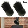 Not specified per spazzola per camino per spazzola per cuore capelli lunghezza 7,5 cm 2 fo