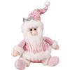 Peluche pupazzo glitter pupazzo di neve renna per decorazione fine