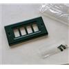 FEB BTICINO MAGIC PLACCA 4 posti - fori compatibile FEB Tocco Laser verde