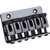 No 6 Ponte A Hardtail Bridge Top Load 65Mm Per Chitarra Elettrica (Nero) Z1U7