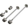 Pitlock Set 02 Front Wheel, Rear Wheel & Seat Post