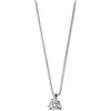 Comete Gioielli Collana Punto Luce Diamante Oro Bianco 18 KT 750 Comete GLB 684