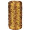 G2PLUS 100M Filo d'oro Spago Dorato 1.5MM Corda per Gioielli Filo di Spago Natal