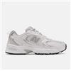 New Balance 🔵 New Balance - MR530 Bianco-SilverMetalic Unisex New FW26
